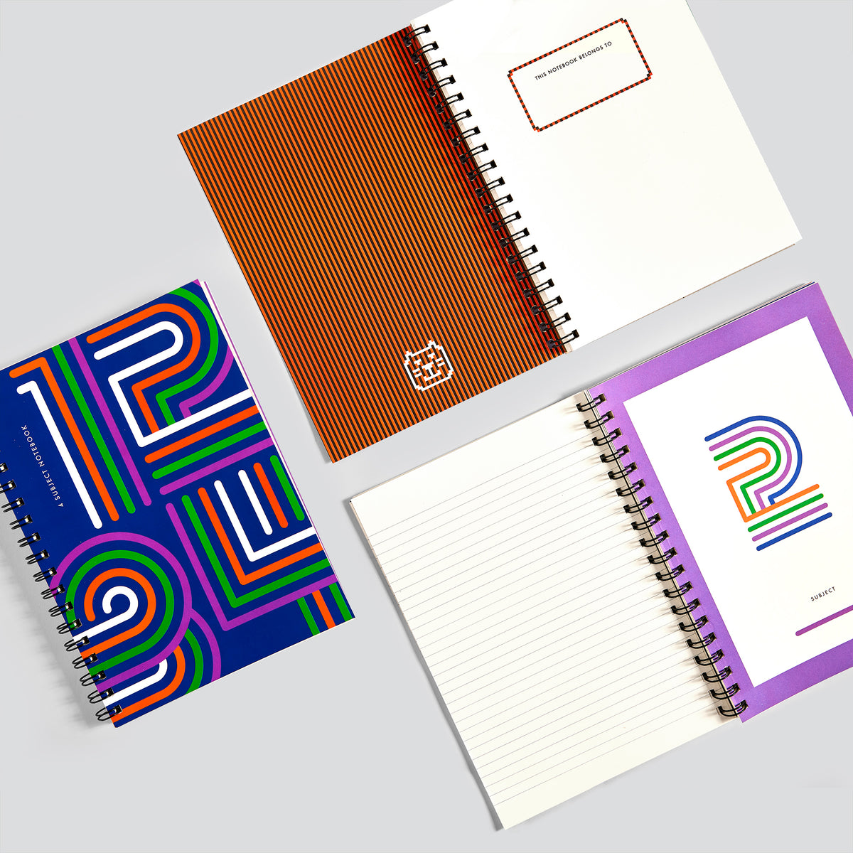 Number 4 Notebook 4 Subject Notebook – Tiger Notes
